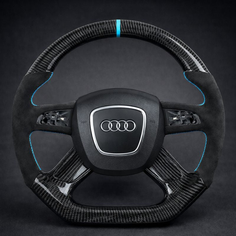 2005-2011 Audi A3–A6 & Q7 Carbon Fiber Steering Wheel
