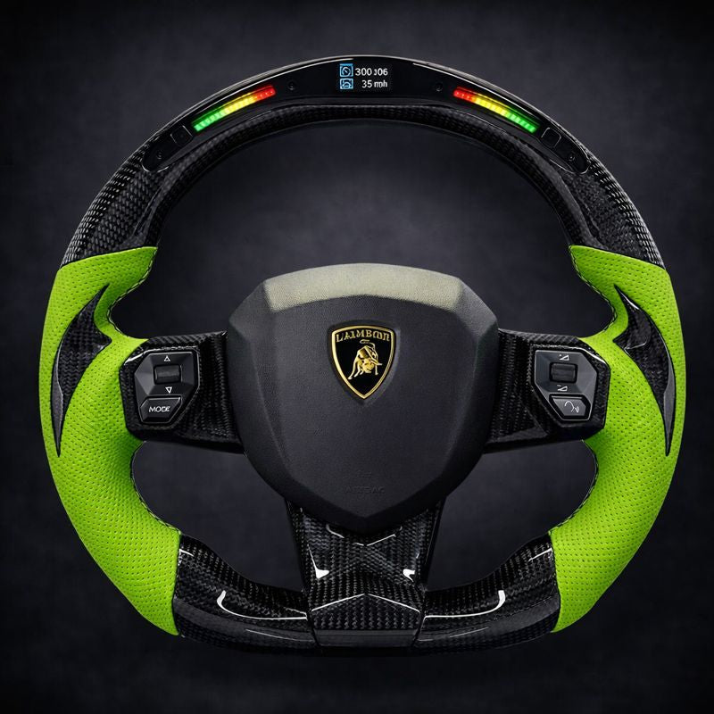 Lamborghini Aventador Carbon Fiber Steering Wheel