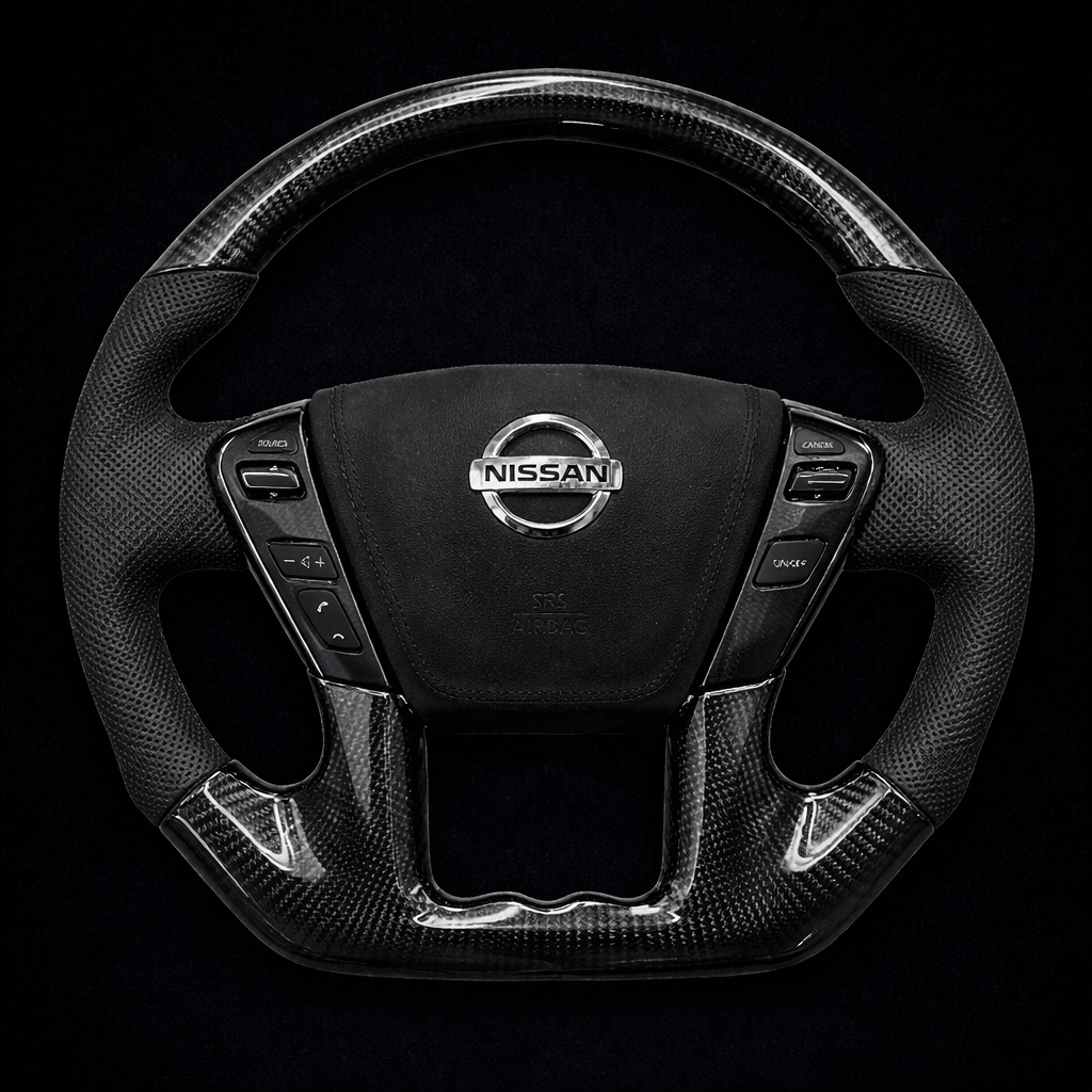 2013-2022 Nissan Armada | Titan Carbon Fiber Steering Wheel