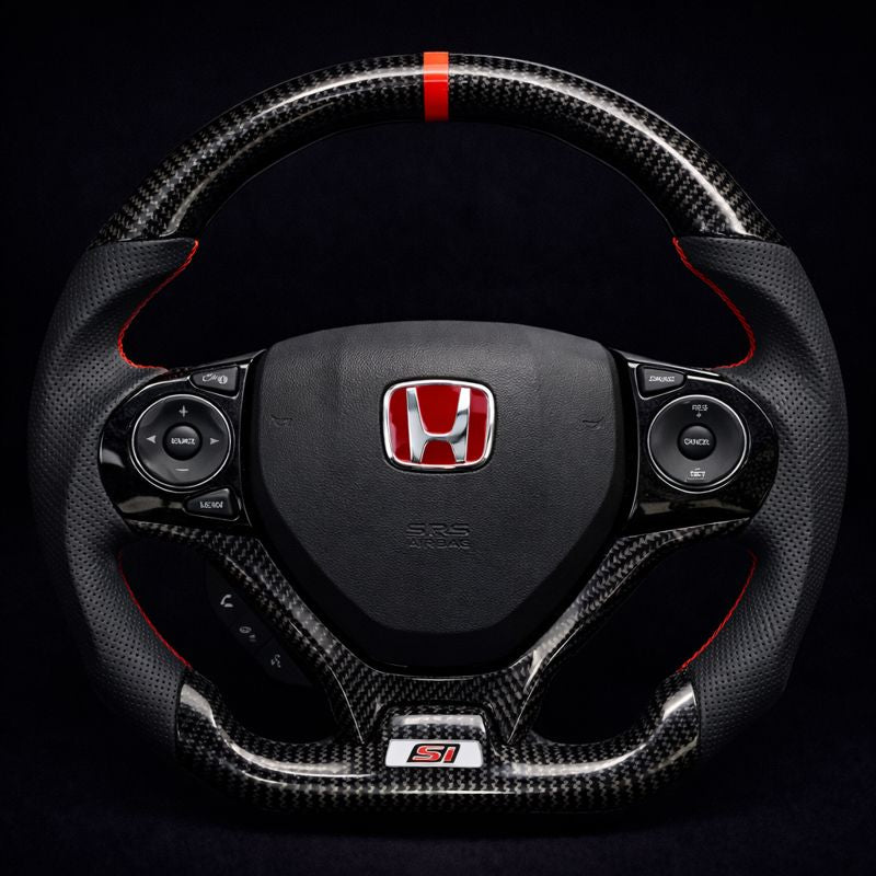 2012-2015 Honda Civic Carbon Fiber Steering Wheel