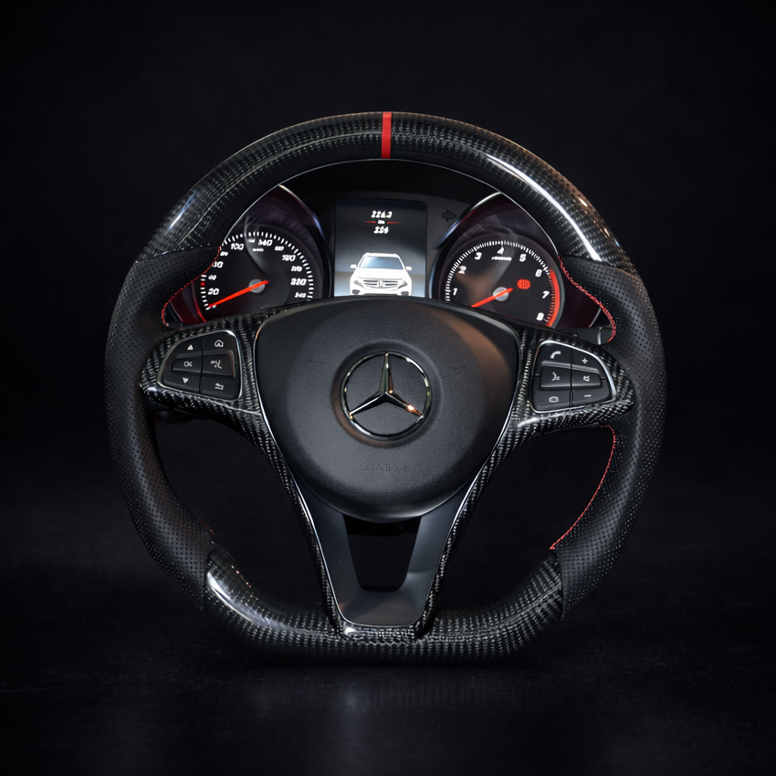 Mercedes Benz Carbon Fiber Steering Wheel