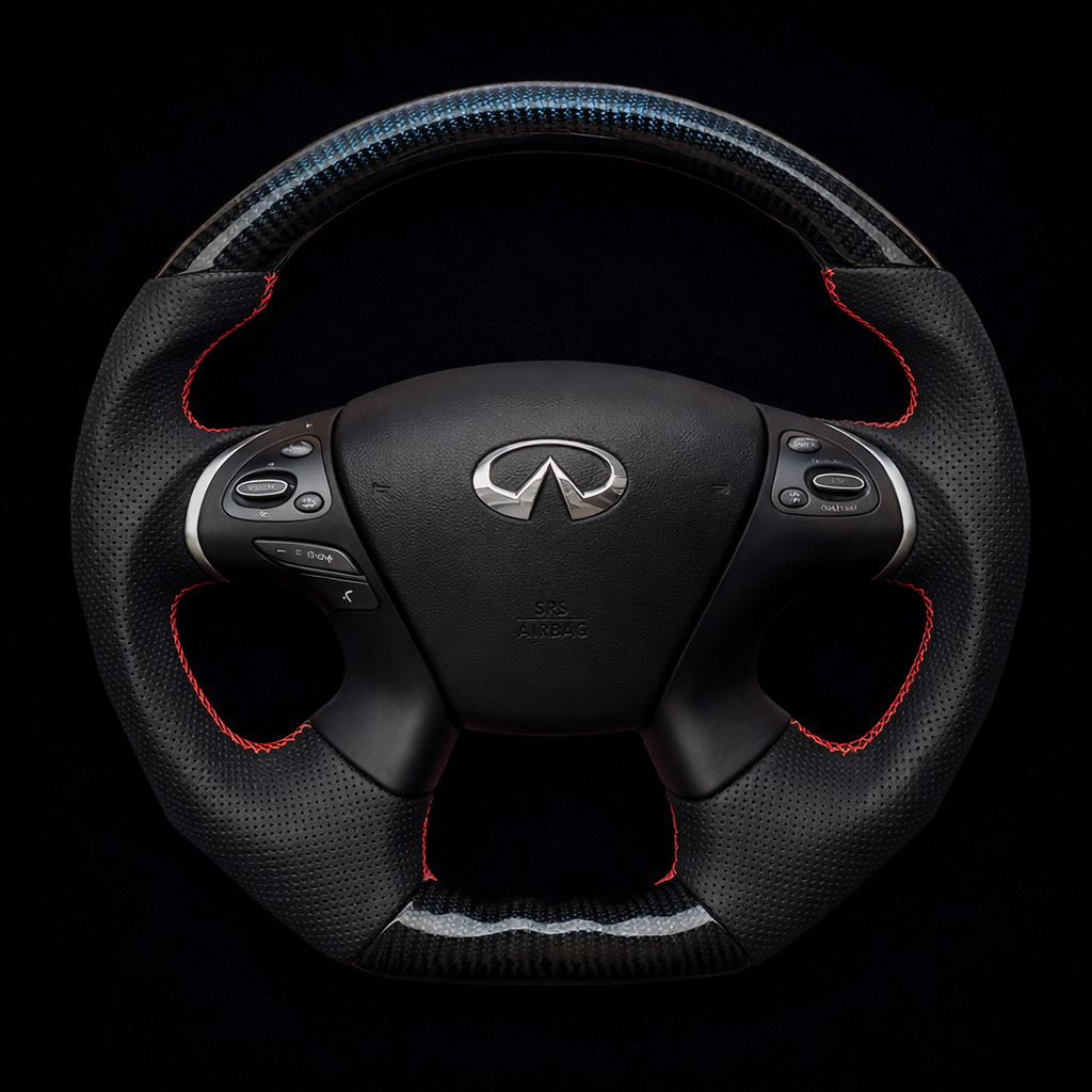 2013-2020 Nissan Pathfinder| 2015-2025 Murano Carbon Fiber Steering Wheel