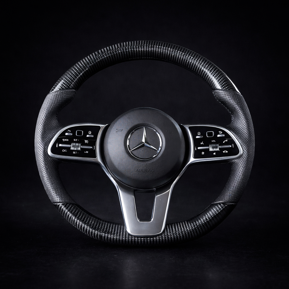 Mercedes Benz Carbon Fiber Steering Wheel