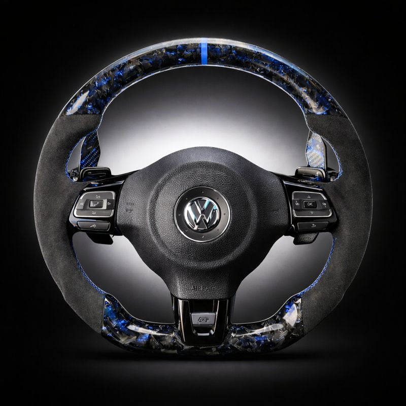 2010-2014 Volkswagen MK6 Golf GTI | R | Jetta GLI Carbon Fiber Steering Wheel