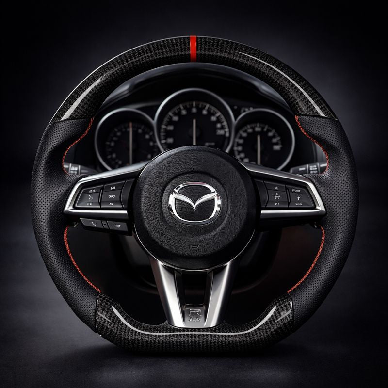 2016-2024 Mazda MX-5 Miata Carbon Fiber Steering Wheel