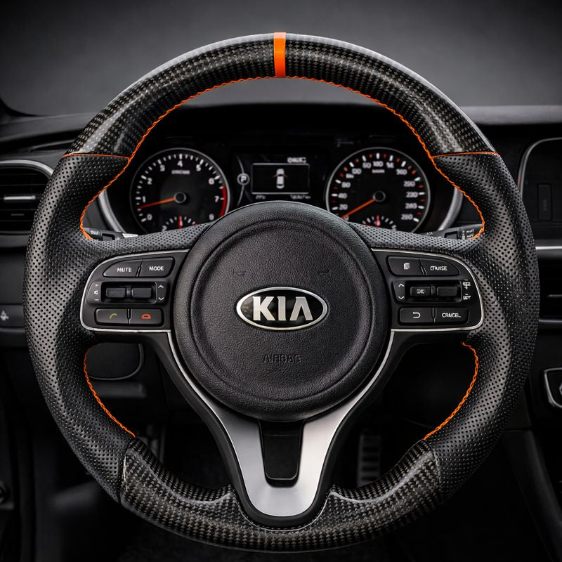 2016-2020 Kia Optima Carbon Fiber Steering Wheel