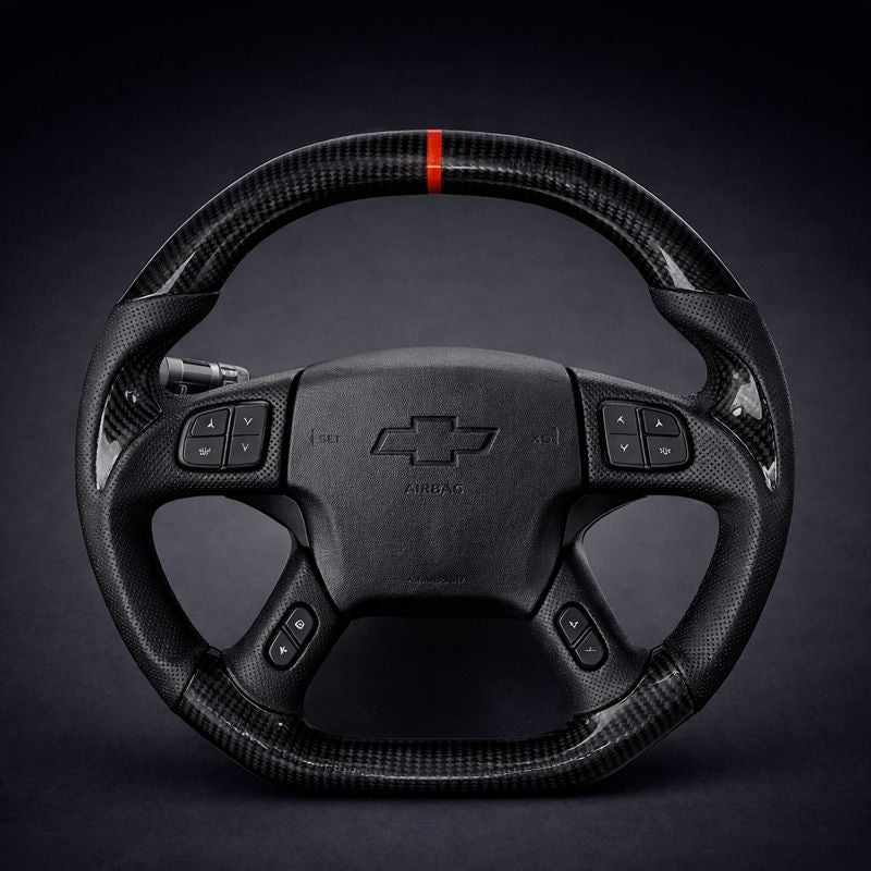 2003-2006 Chevrolet Silverado, Trailblazer & Tahoe and GMC Yukon & Sierra Carbon Fiber Steering Wheel