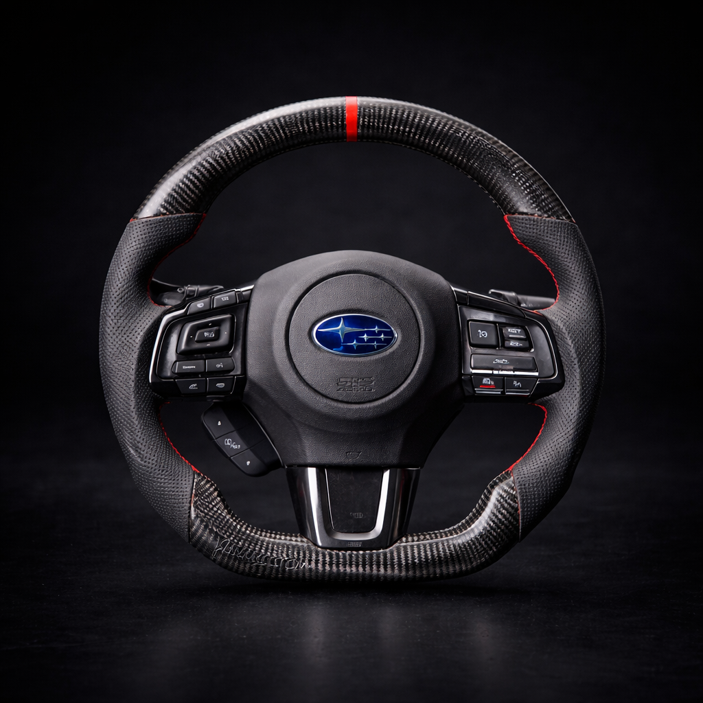 2015-2021 Subaru WRX | STI Carbon Fiber Steering Wheel