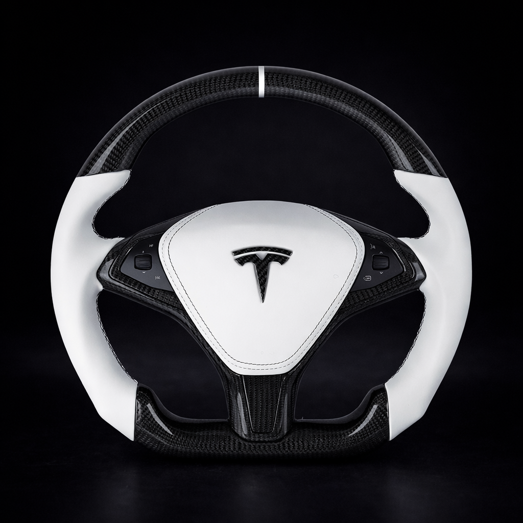 2013-2020 Tesla Model S | X Carbon Fiber Steering Wheel