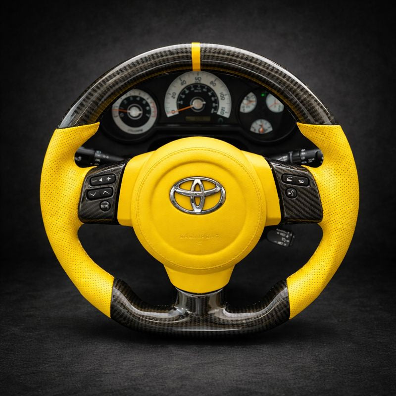 2006-2017 Toyota FJ Cruiser Carbon Fiber Steering Wheel
