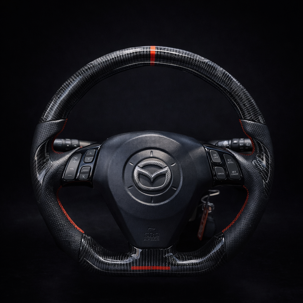 2003-2008 Mazdaspeed 6 | Mazda 6 Carbon Fiber Steering Wheel