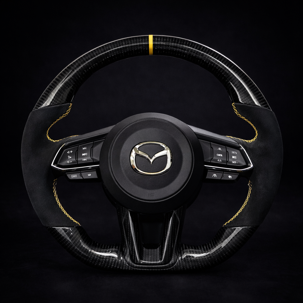 2017-2025 CX-5 Carbon Fiber Steering Wheel