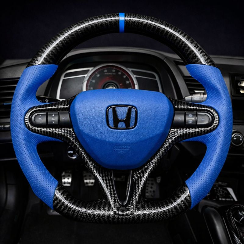2006-2011 Honda Civic Carbon Fiber Steering Wheel
