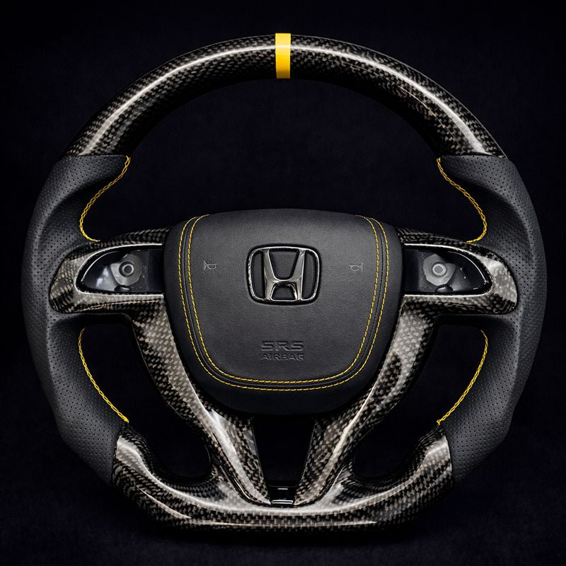 2008-2012 Honda Accord Carbon Fiber Steering Wheel