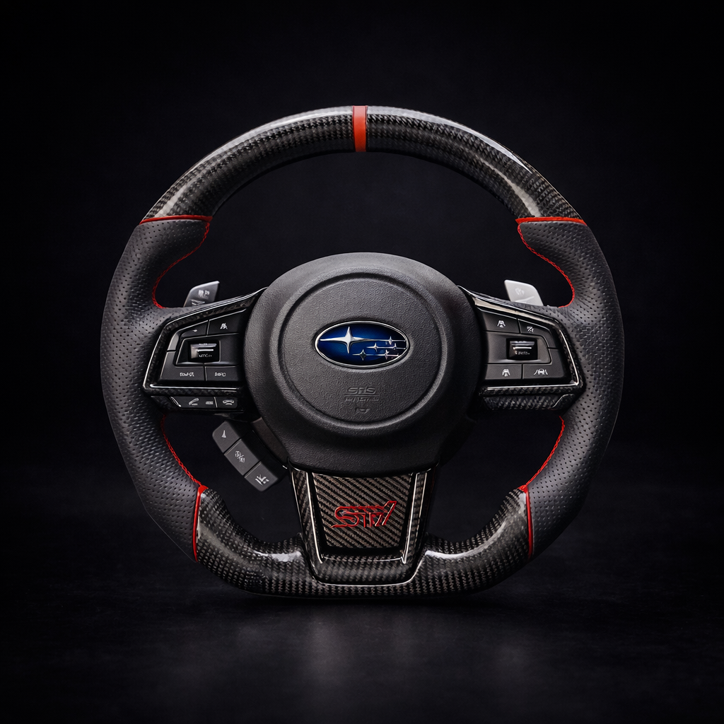 2018-2025 Subaru Crosstrek XV | Forester | Outback | Ascent Carbon Fiber Steering Wheel