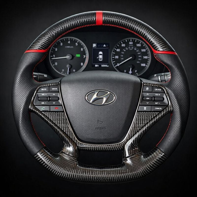 2015-2017 Hyundai Sonata Carbon Fiber Steering Wheel