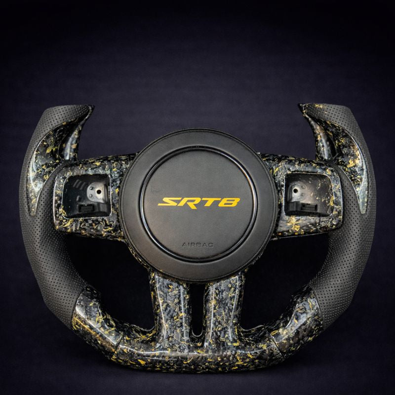 2012-2014 Dodge, Jeep & Chrysler SRT8 Carbon Fiber Steering Wheel