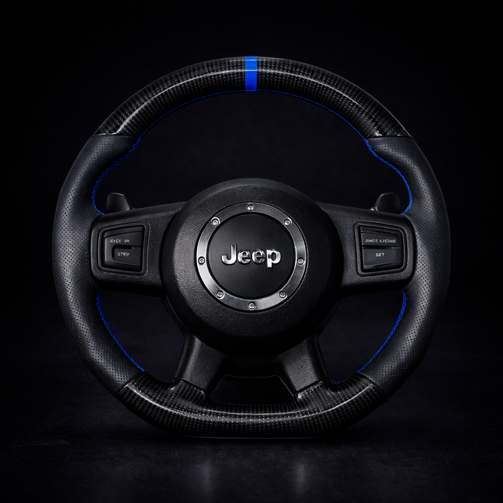 2006-2010 Jeep Grand Cherokee SRT8 Carbon Fiber Steering Wheel