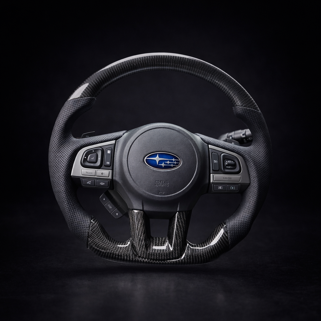 2015-2018 Subaru Crosstrek XV | Forester | Outback Carbon Fiber Steering Wheel
