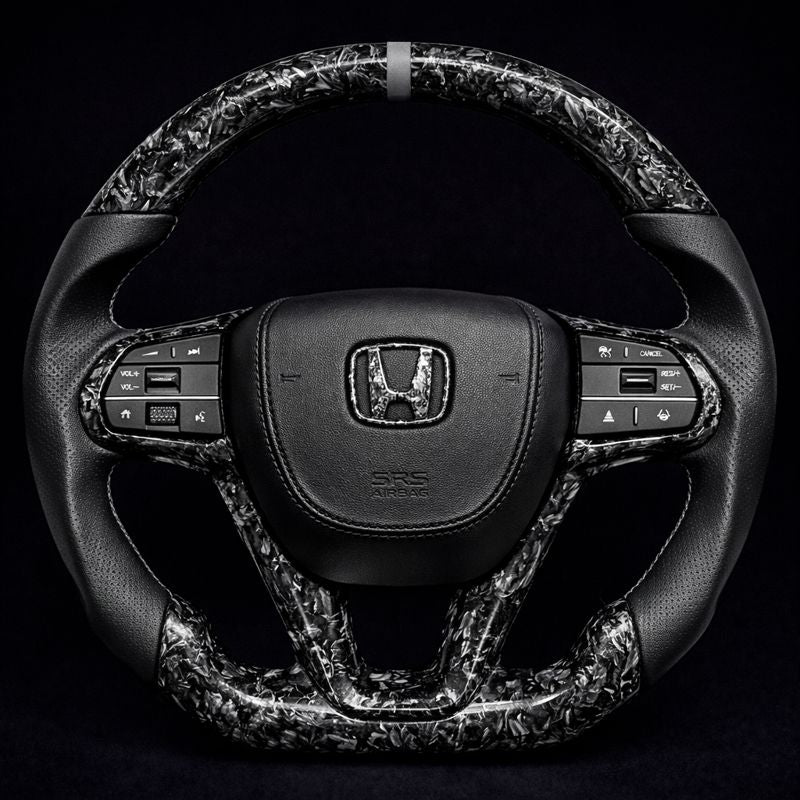 2022+ Honda Civic & Accord Carbon Fiber Steering Wheel