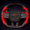 2015-2023 Dodge Charger, Challenger & Durango and Jeep Grand Cherokee SRT/Trackhawk Carbon Fiber Steering Wheel