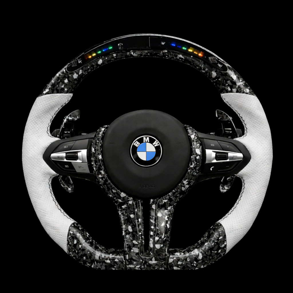 BMW F-Chassis Carbon Fiber Steering Wheel