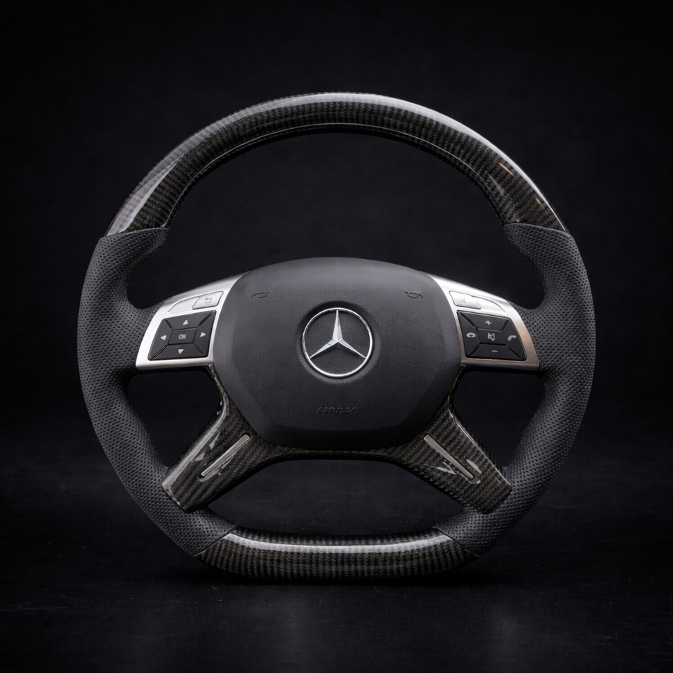 Mercedes Benz Carbon Fiber Steering Wheel