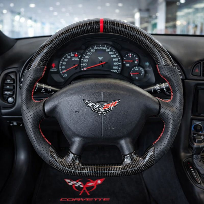 C5 Corvette Carbon Fiber Steering Wheel