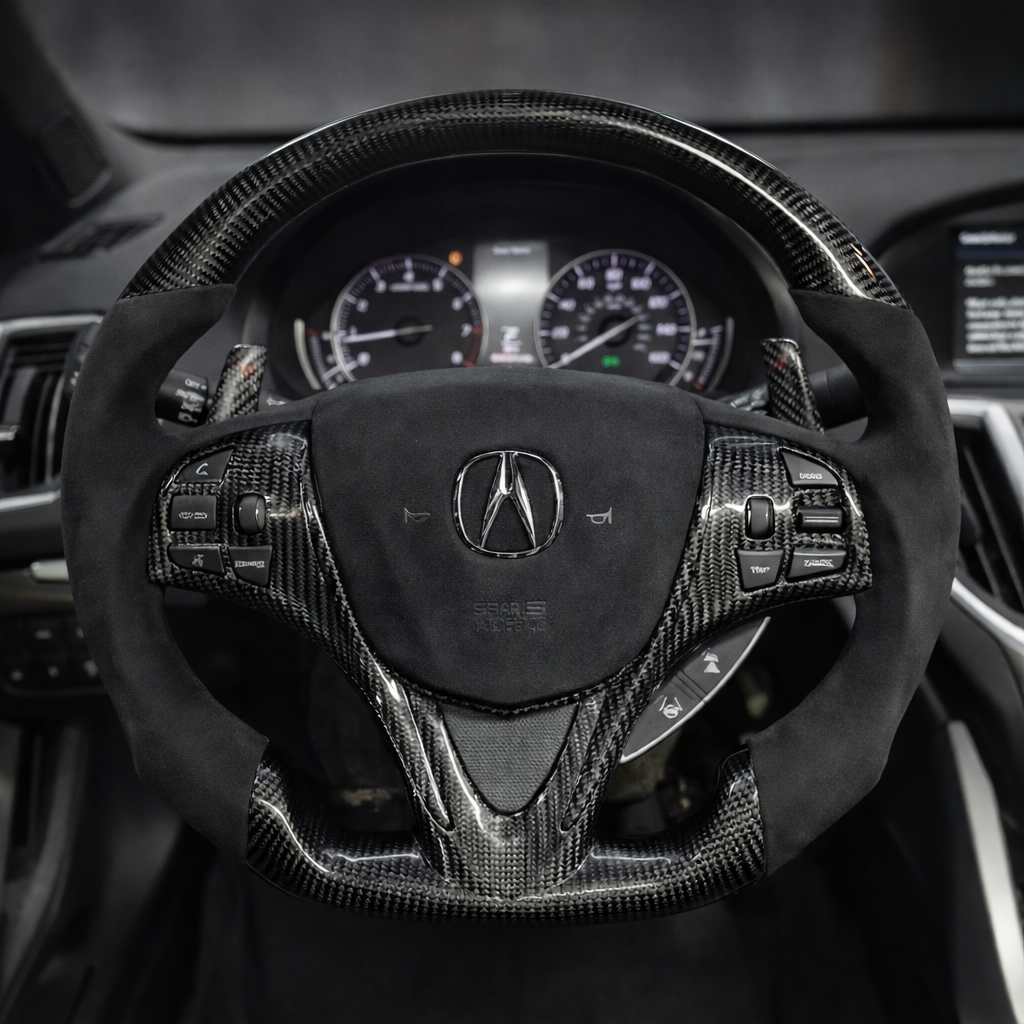 2015-2020 Acura TLX Carbon Fiber Steering Wheel
