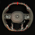 2019-2024 Dodge RAM Carbon Fiber Steering Wheel