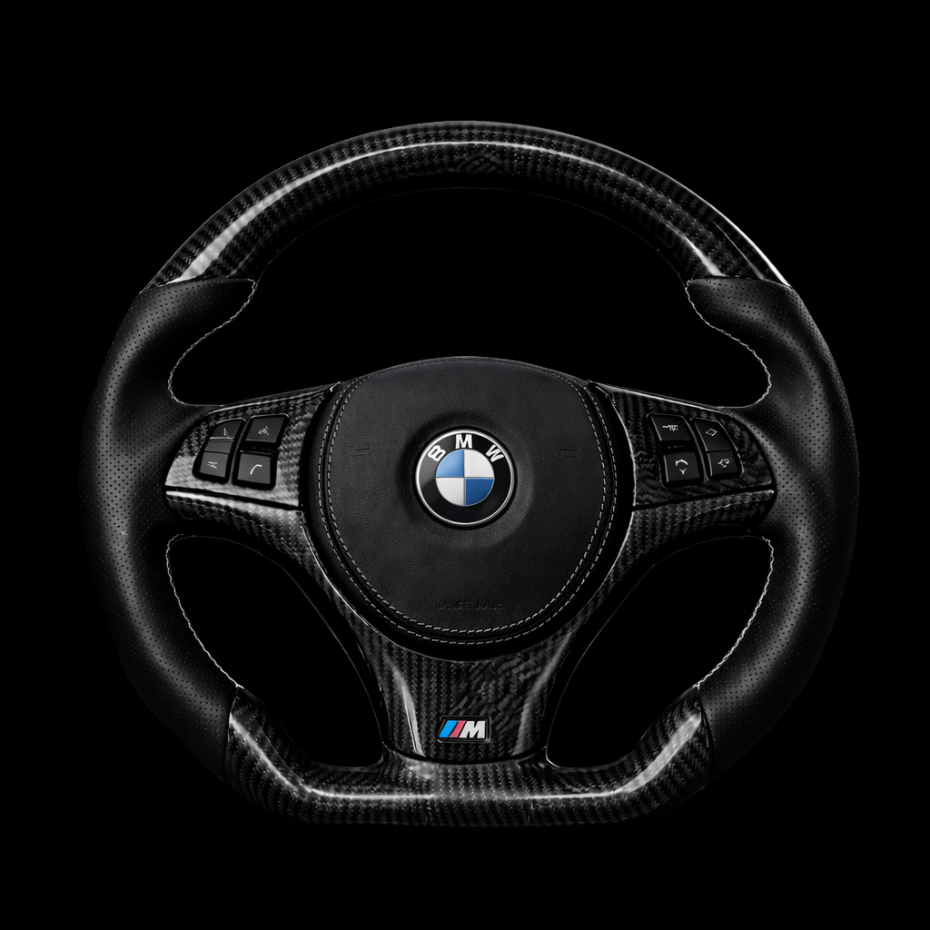BMW E-Chassis Carbon Fiber Steering Wheel