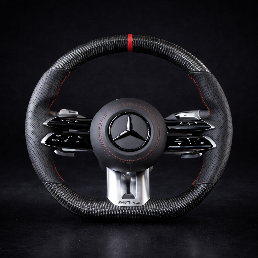 Mercedes Benz Carbon Fiber Steering Wheel