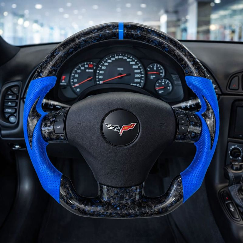 C6 Corvette Carbon Fiber Steering Wheel