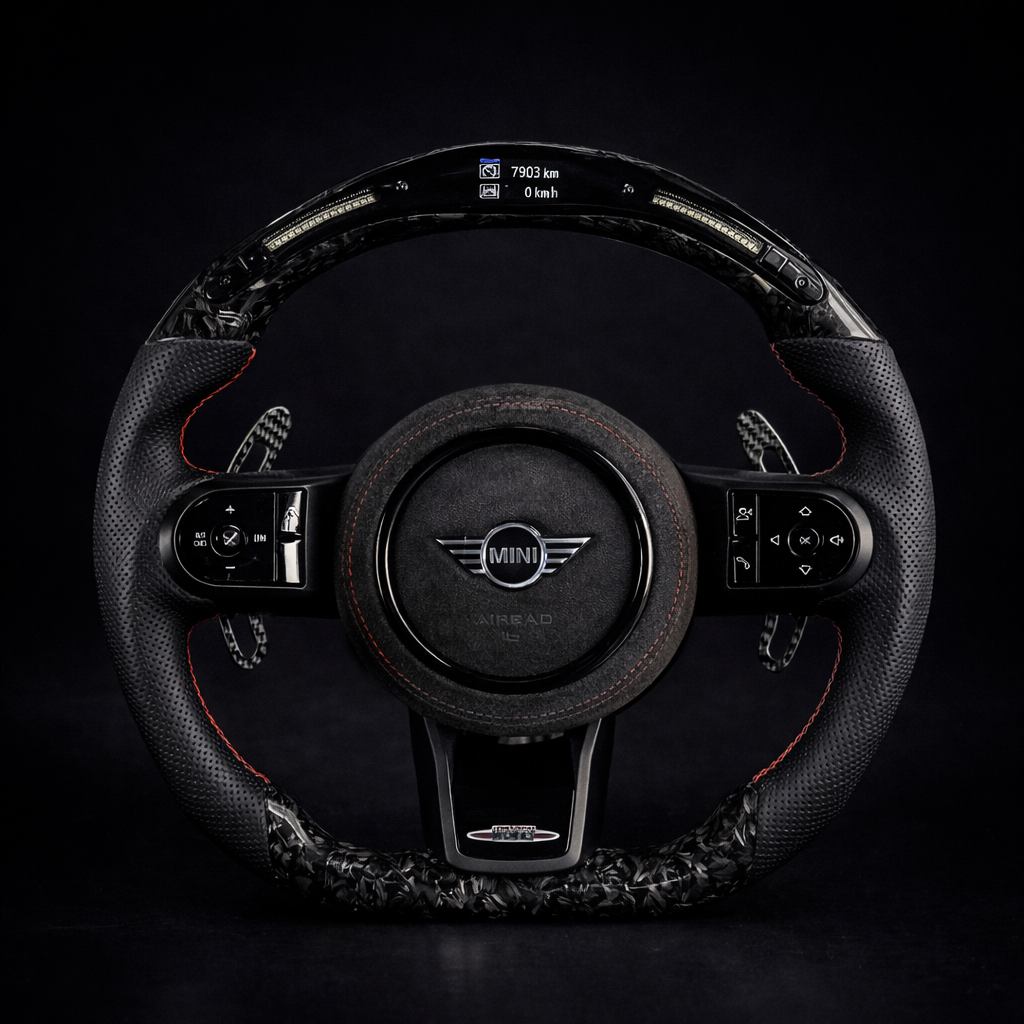 Mini Cooper F56 Carbon Fiber Steering Wheel