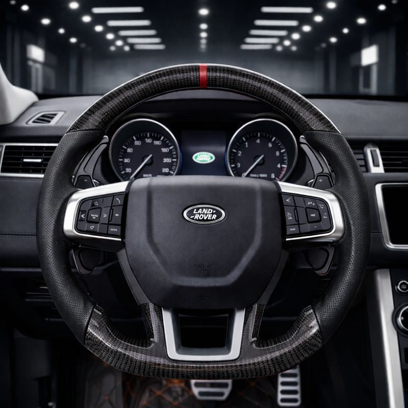 2015-2019 Land Rover Discovery Carbon Fiber Steering Wheel