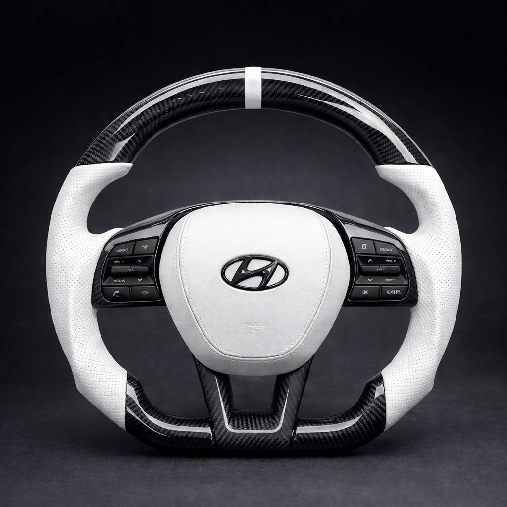 2018-2019 Hyundai Sonata Carbon Fiber Steering Wheel