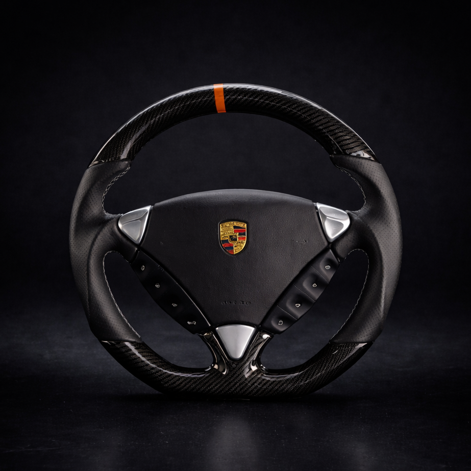 Porsche Carbon Fiber Steering Wheel