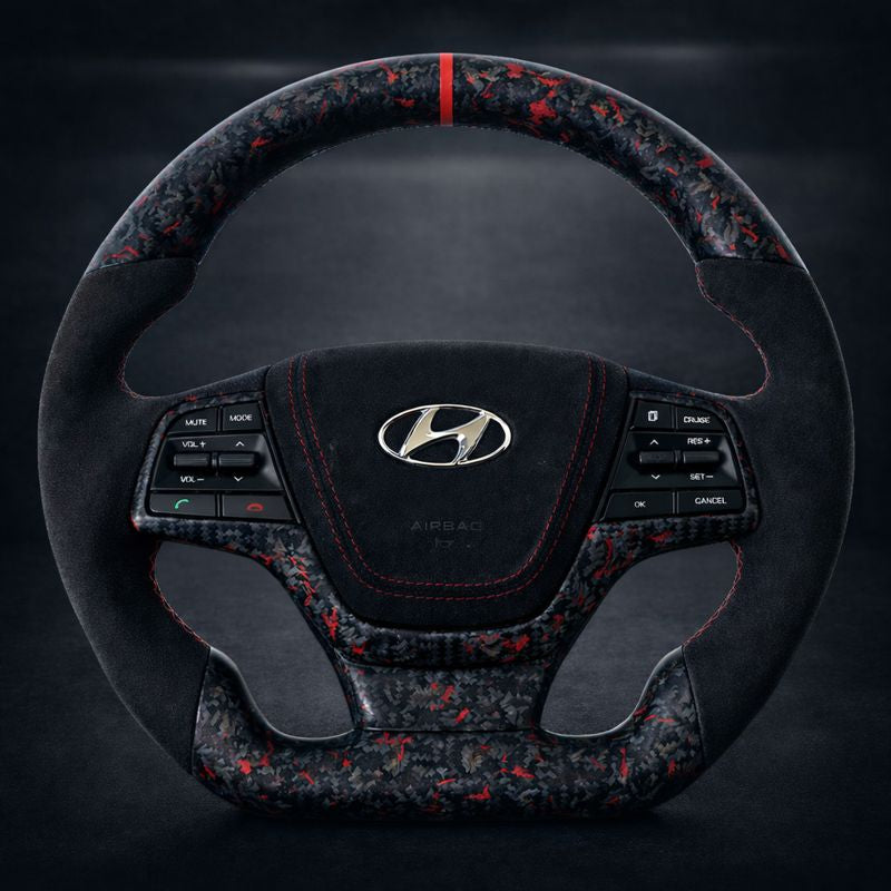 2017-2018 Hyundai Elantra Carbon Fiber Steering Wheel