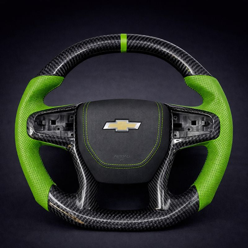 2019+ Chevrolet Silverado | GMC Sierra Carbon Fiber Steering Wheel