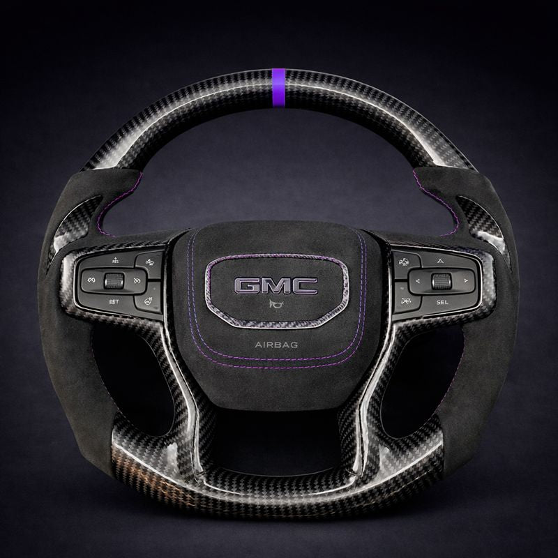 2019+ Chevrolet Silverado | GMC Sierra Carbon Fiber Steering Wheel