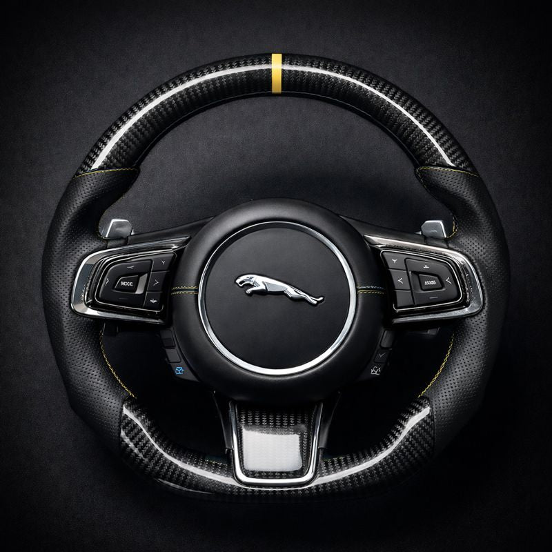 2010-2019 Jaguar XJ Carbon Fiber Steering Wheel