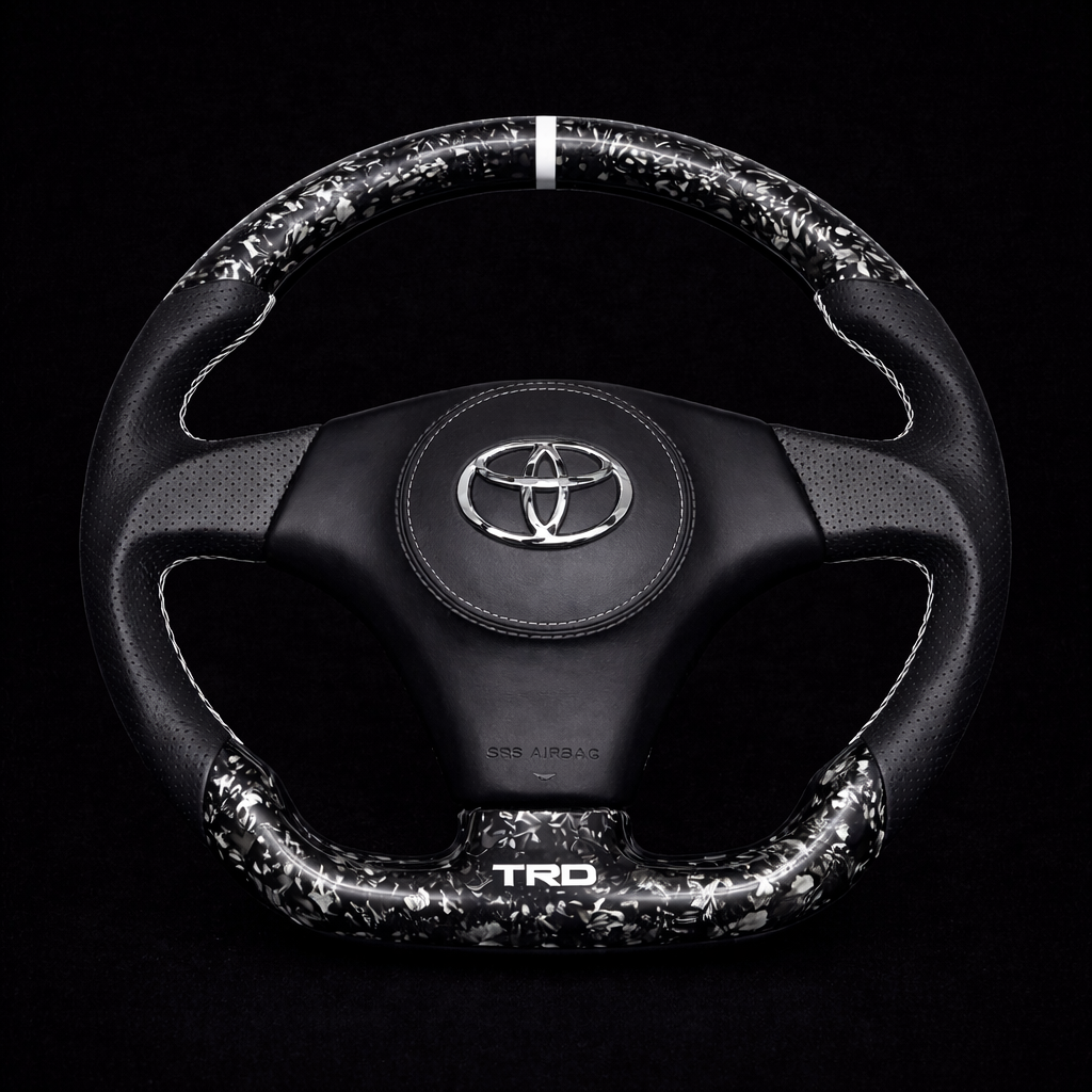 2003-2008 Toyota Corolla Carbon Fiber Steering Wheel