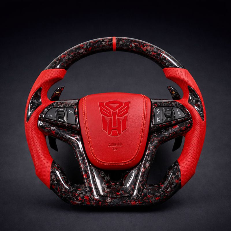 2012-2015 Chevrolet Camaro Carbon Fiber Steering Wheel