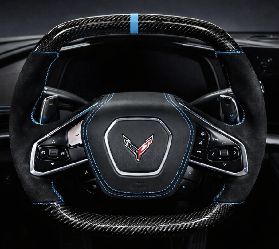 C8 Corvette Carbon Fiber Steering Wheel